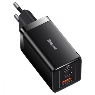 Зарядний Пристрій Baseus GaN5 Pro 65W 2C+U (CCGP120201) Чорний Зарядний Пристрій Baseus GaN5 Pro 65W 2C+U (CCGP120201) Чорний