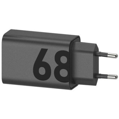 Зарядний пристрій MOTOROLA 68W USB-С + кабель 1m (PG38C06281) чорний