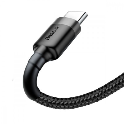 Кабель Baseus Cafule Type-C (CATKLF-AG1) Black 0.5m