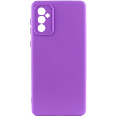 Чохол TPU GETMAN Liquid Silk Full Camera для Samsung Galaxy A55 Фіолетовий / Purple Чохол TPU GETMAN Liquid Silk Full Camera для Samsung Galaxy A55 Фіолетовий / Purple