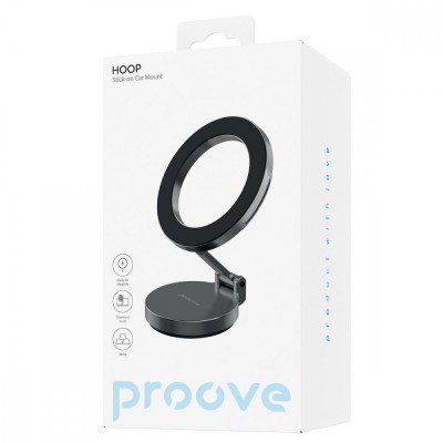 Автомобільний тримач Proove Hoop Stick-on Car Mount (CHHS00000005) Black