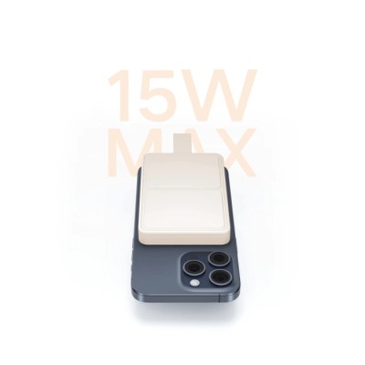 Портативна батарея Xiaomi 6000mAh 15W Magnetic Power Bank GL (BHR9074GL) білий