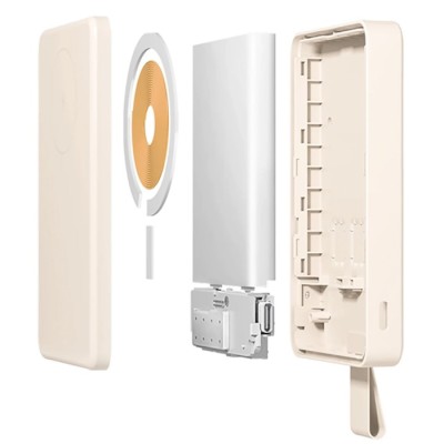Портативна батарея Xiaomi 6000mAh 15W Magnetic Power Bank GL (BHR9074GL) білий