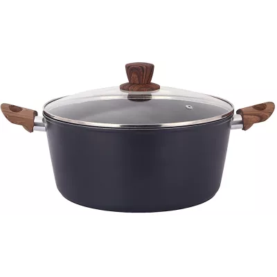 Каструля BRAVO CHEF класична 24 см (4.1 л) з кришкою (BC-2101-24)