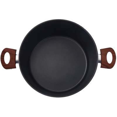 Каструля BRAVO CHEF класична 26 см (4.9 л) з кришкою (BC-2101-26) Каструля BRAVO CHEF класична 26 см (4.9 л) з кришкою (BC-2101-26)