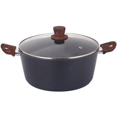Каструля BRAVO CHEF класична 26 см (4.9 л) з кришкою (BC-2101-26) Каструля BRAVO CHEF класична 26 см (4.9 л) з кришкою (BC-2101-26)
