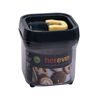 контейнер пл. HEREVIN контейнер пл. HEREVIN Black and Yelow 0.7 л (161201-582)