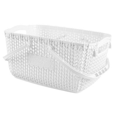 Корзина VIOLET HOUSE 1010 Виолетта WHITE з/кр. 5 л (1010 Виолетта WHITE с/к 5 л)