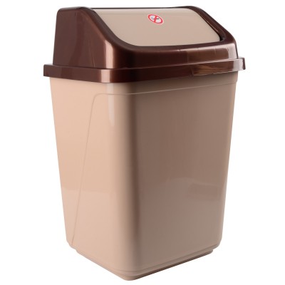 Корзина д/сміття VIOLET HOUSE 0099 BROWN-CAPPUCHINO з/кр.20 л (0099 BROWN-CAPPUCHINO с/кр.20 л)