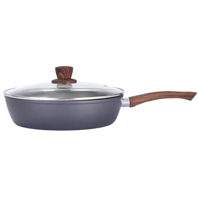 Сковорода BRAVO CHEF Глибока з кришкою 20 см (BC-1101-20/L)