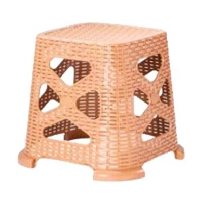 Стульчик VIOLET HOUSE 0735 Ротанг табурет малий Beige (0735 Beige)