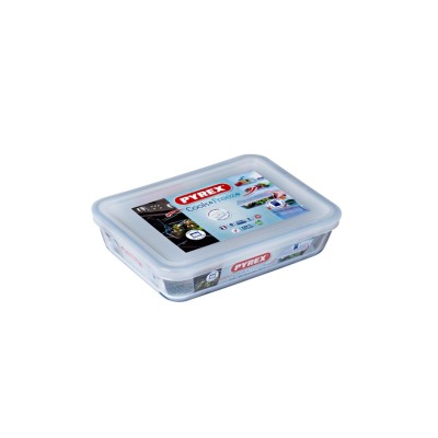 Форма с/к PYREX C&S Classic д/запікан. з кр.0.8 л прямоуг.19*14 см (241P000/7646) Форма с/к PYREX C&S Classic д/запікан. з кр.0.8 л прямоуг.19*14 см (241P000/7646)
