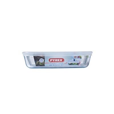 Форма с/к PYREX C&S Classic д/запікан. з кр.0.8 л прямоуг.19*14 см (241P000/7646) Форма с/к PYREX C&S Classic д/запікан. з кр.0.8 л прямоуг.19*14 см (241P000/7646)