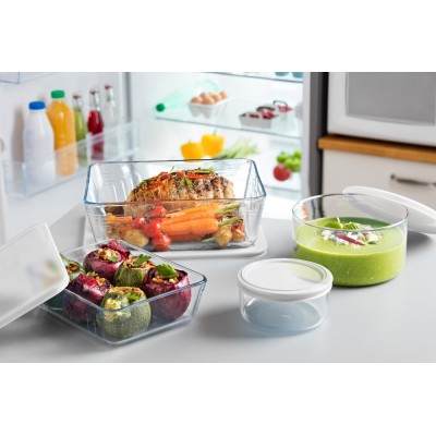 Форма с/к PYREX C&S Classic д/запікан. з кр.0.8 л прямоуг.19*14 см (241P000/7646) Форма с/к PYREX C&S Classic д/запікан. з кр.0.8 л прямоуг.19*14 см (241P000/7646)