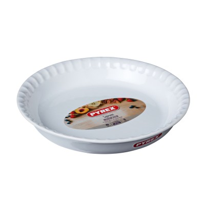 Форма с/к PYREX Supreme white форма керам кругл 25см (SU25BA1/7646) Форма с/к PYREX Supreme white форма керам кругл 25см (SU25BA1/7646)