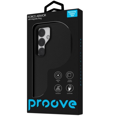 Чохол Proove Force Armor Case with Magnetic Ring Samsung Galaxy S24 black