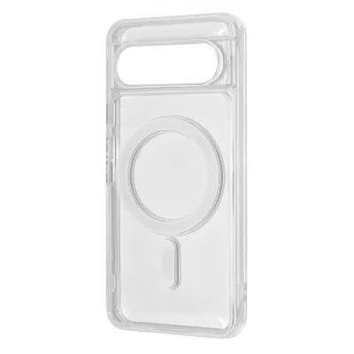 Чохол WAVE Clear Case (PC+TPU) with Magnetic Ring Google Pixel 8 clear