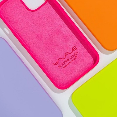 Чохол WAVE Full Silicone Cover iPhone 15 Plus barbie pink