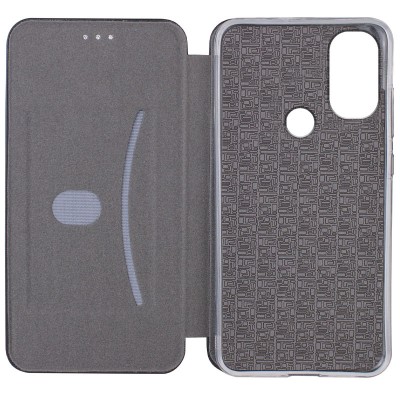 Шкіряний чохол-книжка Classy для Motorola Moto E20 Чорний