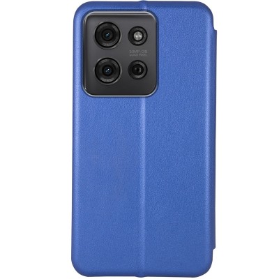 Шкіряний чохол-книжка Classy для Motorola Moto G75 5G Синій
