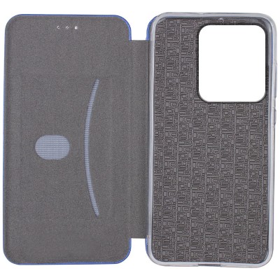 Шкіряний чохол-книжка Classy для Motorola Moto G75 5G Синій