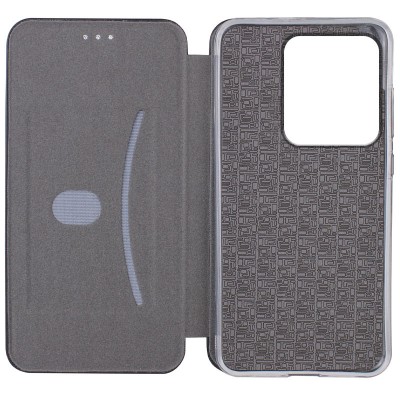 Шкіряний чохол-книжка Classy для Motorola Moto G75 5G Темно-синій