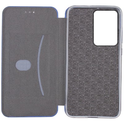 Шкіряний чохол-книжка Classy для Motorola Moto G85 Синій