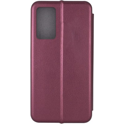 Шкіряний чохол-книжка Classy для Samsung Galaxy M35 5G Бордовий
