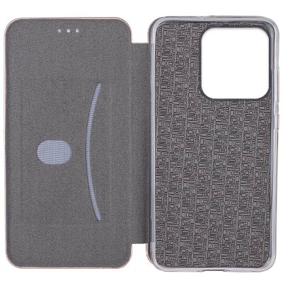 Шкіряний чохол-книжка Classy для Xiaomi Redmi 10C Золотий