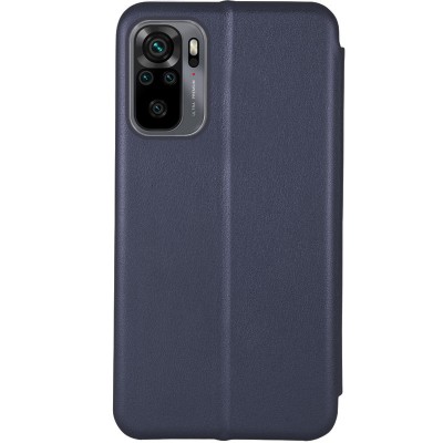Шкіряний чохол-книжка Classy для Xiaomi Redmi Note 10 / Note 10s / Poco M5s Темно-синій Шкіряний чохол-книжка Classy для Xiaomi Redmi Note 10 / Note 10s / Poco M5s Темно-синій