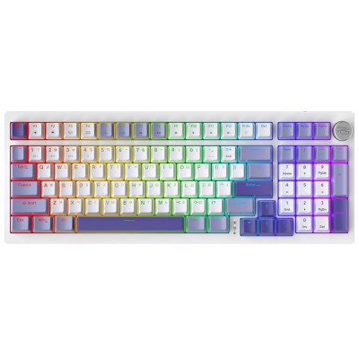 Бездротова клавіатура Proove Gaming Slicker (Ukraine Layout) (WKSL00022402) white