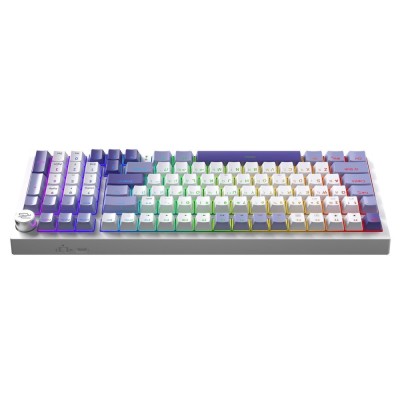 Бездротова клавіатура Proove Gaming Slicker (Ukraine Layout) (WKSL00022402) white
