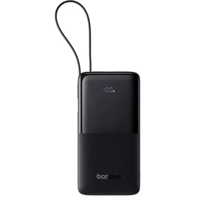 Портативна батарея Baseus 20000mAh 20W Bipow 2 Digital Display (P10077101113-01) Black