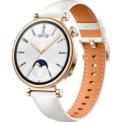 Смарт годинник Huawei Watch GT 4 41mm Classic White Leather