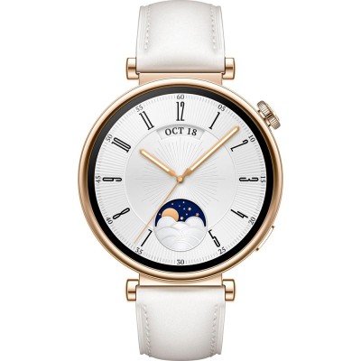 Смарт годинник Huawei Watch GT 4 41mm Classic White Leather