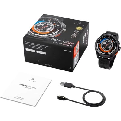 Смарт-годинник Xiaomi Haylou Solar Ultra (LS23) Black