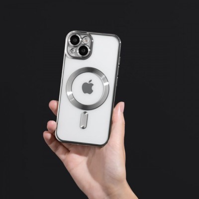 Чохол Metal Matte Case with Magnetic Ring iPhone 15 Pro black