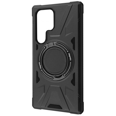 Чохол WAVE Iron Grip with Magnetic Ring Samsung Galaxy S24 Ultra black