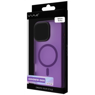 Чохол WAVE Matte Insane Case with Magnetic Ring iPhone 16 Pro gray