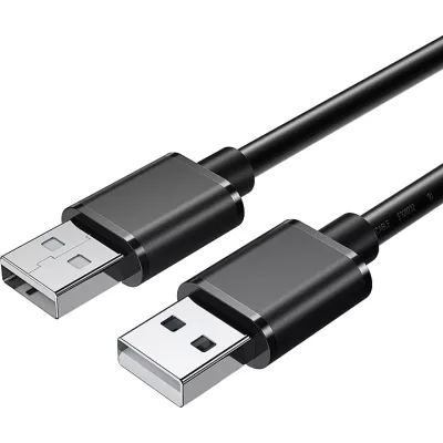 Кабель ESSAGER USB Extension Cable USB 2.0 Male to Male 5Gbps speed 0.5M (EXCAA2-YTB01)