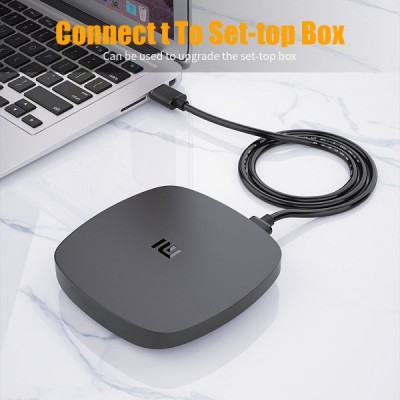 Кабель ESSAGER USB Extension Cable USB 2.0 Male to Male 5Gbps speed 0.5M (EXCAA2-YTB01)