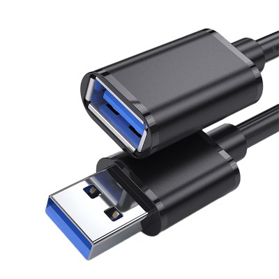 Кабель ESSAGER USB Extension Cable USB 3.0 Male to Female 1M (EXCAM-YT01)