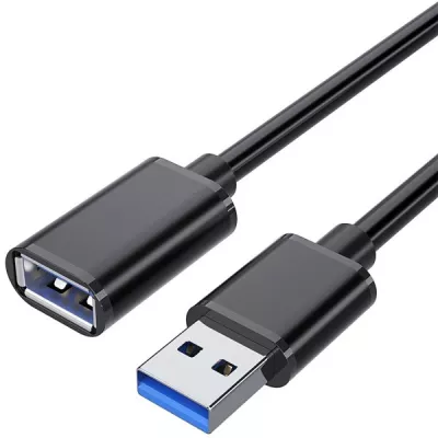 Кабель ESSAGER USB Extension Cable USB 3.0 Male to Female 3M (EXCAM-YTD01)