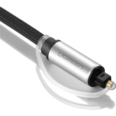 Кабель UGREEN AV108 Toslink Optical Audio Cable 1m (10539) Black