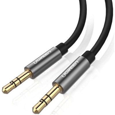Кабель UGREEN AV119 3.5mm Male To 3.5mm Male Cable 1.5m Black (10734)