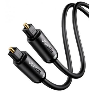Кабель UGREEN AV122 Toslink Optical Audio Cable 2m Black (70892) Кабель UGREEN AV122 Toslink Optical Audio Cable 2m Black (70892)