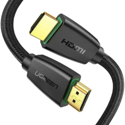 Кабель UGREEN HD118 HDMI High-End Cable Nylon Braid 1m Black (40408)