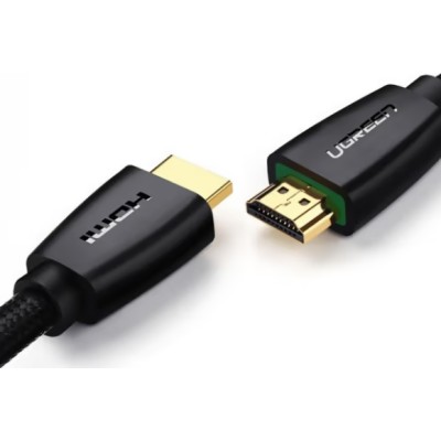 Кабель UGREEN HD118 HDMI High-End Cable Nylon Braid 1m Black (40408)