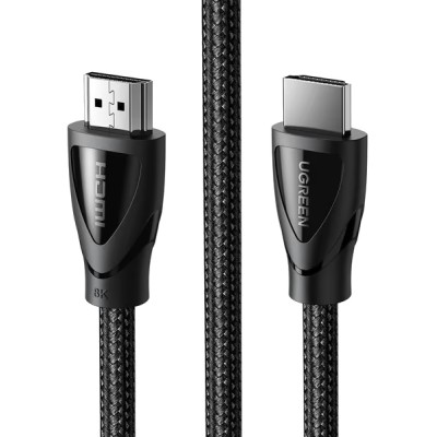 Кабель UGREEN HD140 HDMI Cable With Braided 5m (80405) Black