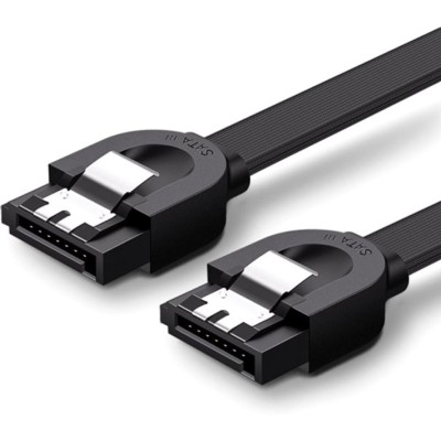 Кабель UGREEN US217 SATA 3 Data Cable 0.5m Black (30796) Кабель UGREEN US217 SATA 3 Data Cable 0.5m Black (30796)